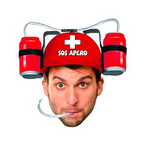 CASQUE ANTI-SOIF SOS APERO