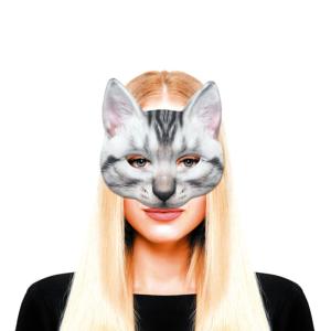 Masque Chat Réaliste