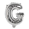 BALLON LETTRE G ALU METAL 36 CM