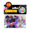 CONFETTIS DE TABLE 50ANS MULTICOLORES