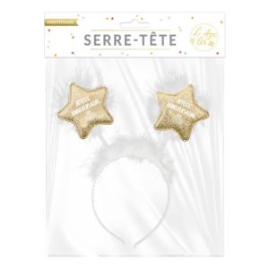 Serre-Tête Anniversaire Etoile