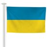 DRAPEAU UKRAINE 80X120CM POUR MAT