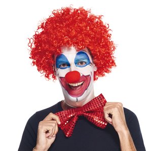 PERRUQUE CLOWN ROUGE