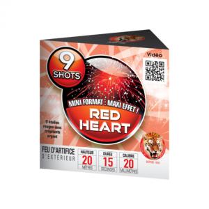 Compact Red Heart 9 coups