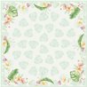 SUR-NAPPE EFFET TISSU TROPICAL GARDEN 84 X 84 CM
