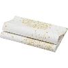 Serviettes Dunisoft Sparkly Blanc - Paquet de 60