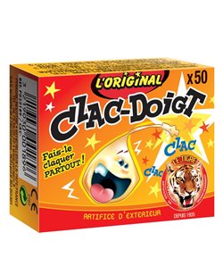 CLAC-DOIGT BOITE DE 50