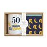 COFFRET MUG ET CHAUSSETTES 50 ANS