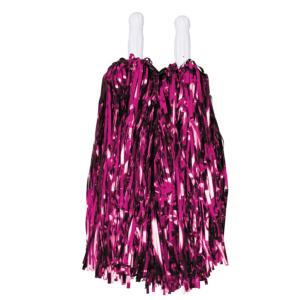 Pom Pom Métal Rose - La Paire