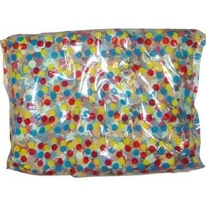 CONFETTI EN PAPIER MULTICOLORE 500GRS