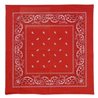 BANDANA ROUGE 100% COTON