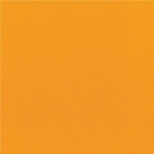 SERVIETTES PAPIER MANDARINE 24X24CM - PAQUET DE 30