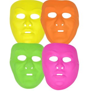 MASQUE FLUO PVC ASSORTI