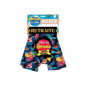 BOXER VIVE LA RETRAITE TAILLE L