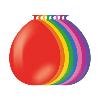 Ballon Uni Assorti Latex 30 cm - Sachet de 50