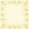 SUR-NAPPE EFFET TISSU DAFFODIL JOY 84 X 84 CM
