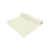 CHEMIN DE TABLE EFFET COTON CREME - 28 CM X 5 METRES