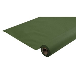 NAPPE EFFET TISSU AIRLAID VERT FONCE 6 X 1,20 Mètres