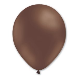 BALLONS CHOCOLAT EN LATEX 30 CM - SACHET DE 10