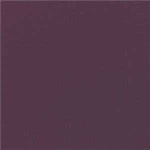 SERVIETTES PAPIER PRUNE 24X24CM - PAQUET DE 30
