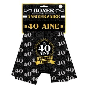 BOXER 40 AINE 100% POLYESTER