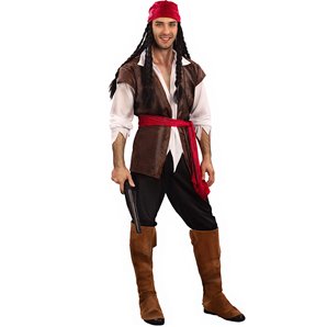 DEGUISEMENT PIRATE COMPLET TAILLE XL