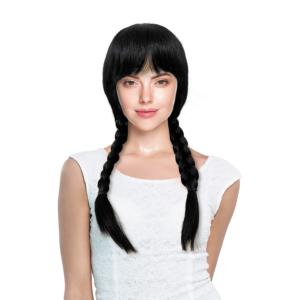 Perruque Nattes Noires