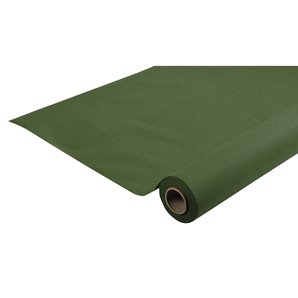 NAPPE EFFET TISSU AIRLAID VERT FONCE 15 X 1,20 METRES