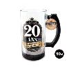 Chope 20 Ans En Verre Noir