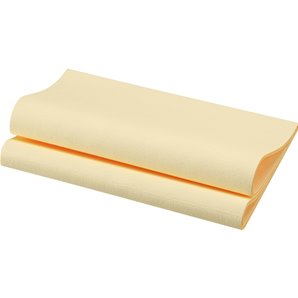 SERVIETTES DUNISOFT CREME 40X40CM - PAQUET DE 20