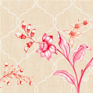 SERVIETTES PAPIER HAZE 33X33CM - PAQUET DE 50
