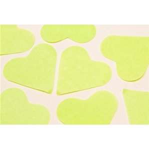 CONFETTI COEUR EN PAPIER ANIS 75 GRAMMES