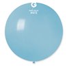 BALLON GEANT ROND BLEU BEBE 80 CM