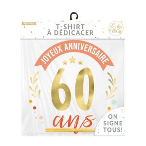 Tee-Shirt 60 Ans Femme