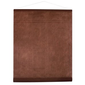 TENTURE DECORATIVE DE SALLE CHOCOLAT 12M