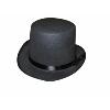 Chapeau Haut De Forme Noir En Feutrine