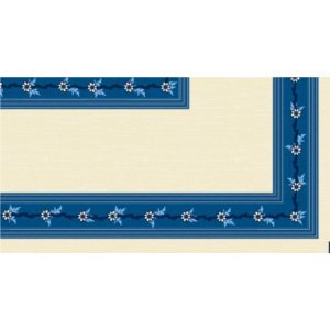 SURNAPPE NON-TISSEE EMILIA BLEU