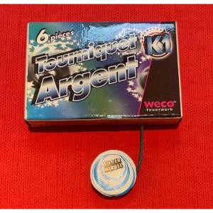 Tourniquet argent - boîte de 6 - F1