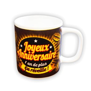 TASSE EXPRESSO JOYEUX ANNIVERSAIRE