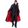 CAPE DRACULA NOIRE ET ROUGE