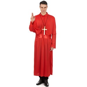 COSTUME CARDINAL TAILLE UNIQUE