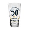 VERRE A BIERE 50 ANS