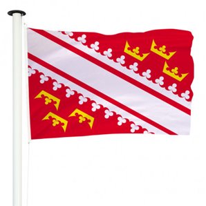 DRAPEAU ALSACE 80X120CM POUR MAT