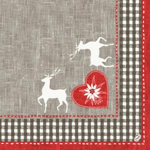 Serviettes Dunisoft Alpenchic - Paquet de 60