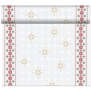 CHEMIN DE TABLE EFFET TISSU TRADITION 24 METRES
