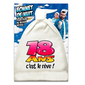 BONNET DE NUIT 18 ANS POLYESTER