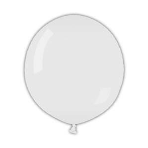 BALLON GEANT BLANC 90 CM