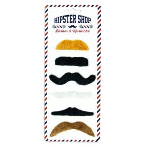 Moustaches assorties - Lot de 6