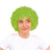 Perruque Frisée Verte