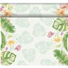 CHEMIN DE TABLE EFFET TISSU TROPICAL GARDEN - 24 METRES